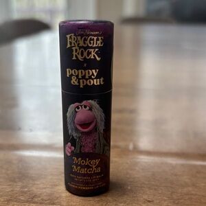 Poppy & Pout Fraggle Rock Mokey Matcha Lip Balm NEW Jim Henson